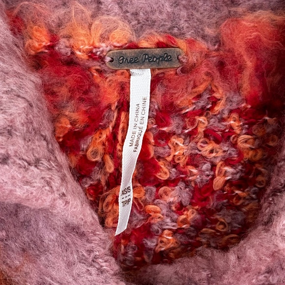 Free People Harper Cardi Cardigan Sweater in Cinnamon Spice Combo XS/S - Picture 6 of 11